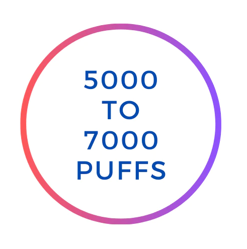 5000 - 7000 Puffs