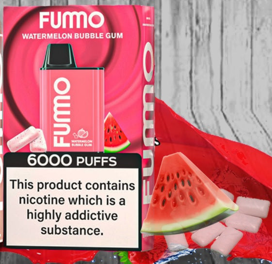 Fummo Fumo King 6000 Puffs Disposable Vape 2% 20mg 10 Flavors