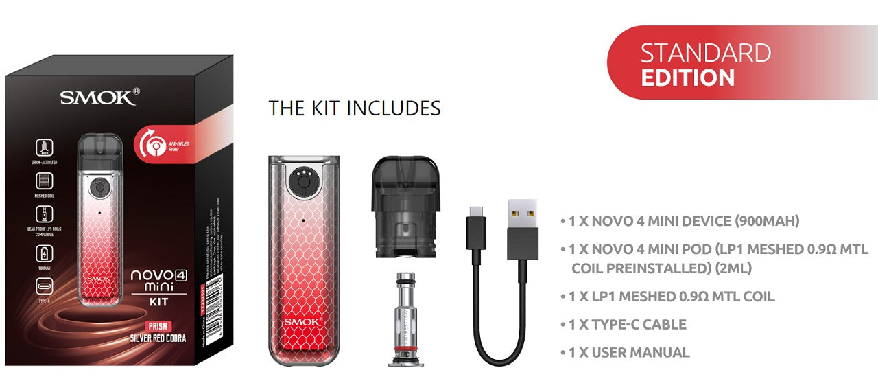 Smok Novo 4 Mini Pod Vape Device Kit best in dubai