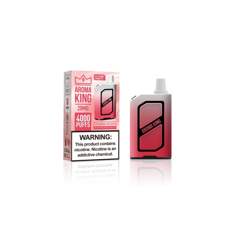 AromaKing Rechargable-StrawberryIceCream vape in abu dhabi