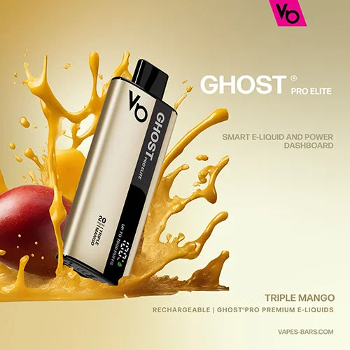 Ghost Pro Elite 7000 Puffs Disposable Vape 2% 20mg Nic 4 Flavors