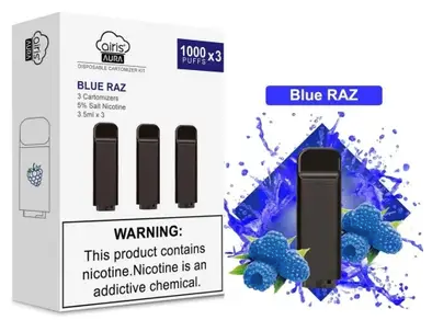 Airis Aura Vape Pods 3 PCS Per Pack 11 Flavors Puff.AE