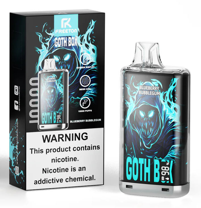 Freeton Goth Box 10000 Puffs Disposable Vape 5% 50mg Nic