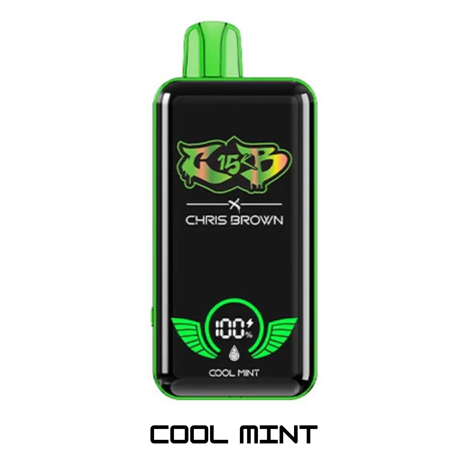 Chris Brown CB15K Disposable Vape Wireless Charging 15000 Puffs 5% 50mg Nic