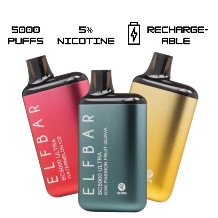 Elf bar BC5000 Ultra Disposable Vape 5000 Puffs (6 Flavors)