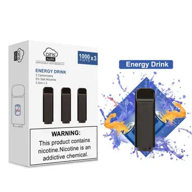 Energy Drink Dubai Vape pod 3pcs/pack