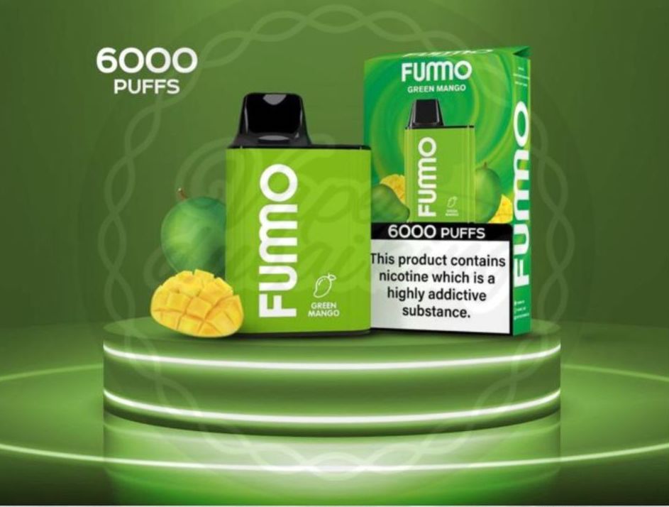 Fummo Fumo King 6000 Puffs Disposable Vape 2% 20mg 10 Flavors