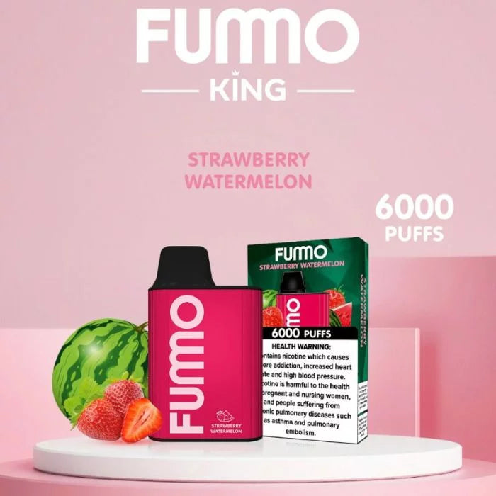 Fummo Fumo King 6000 Puffs Disposable Vape 2% 20mg 10 Flavors