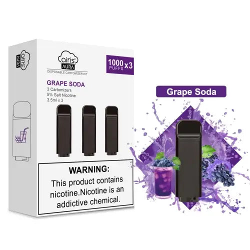 Grape Soda Dubai Vape Pod 3pcs/pack