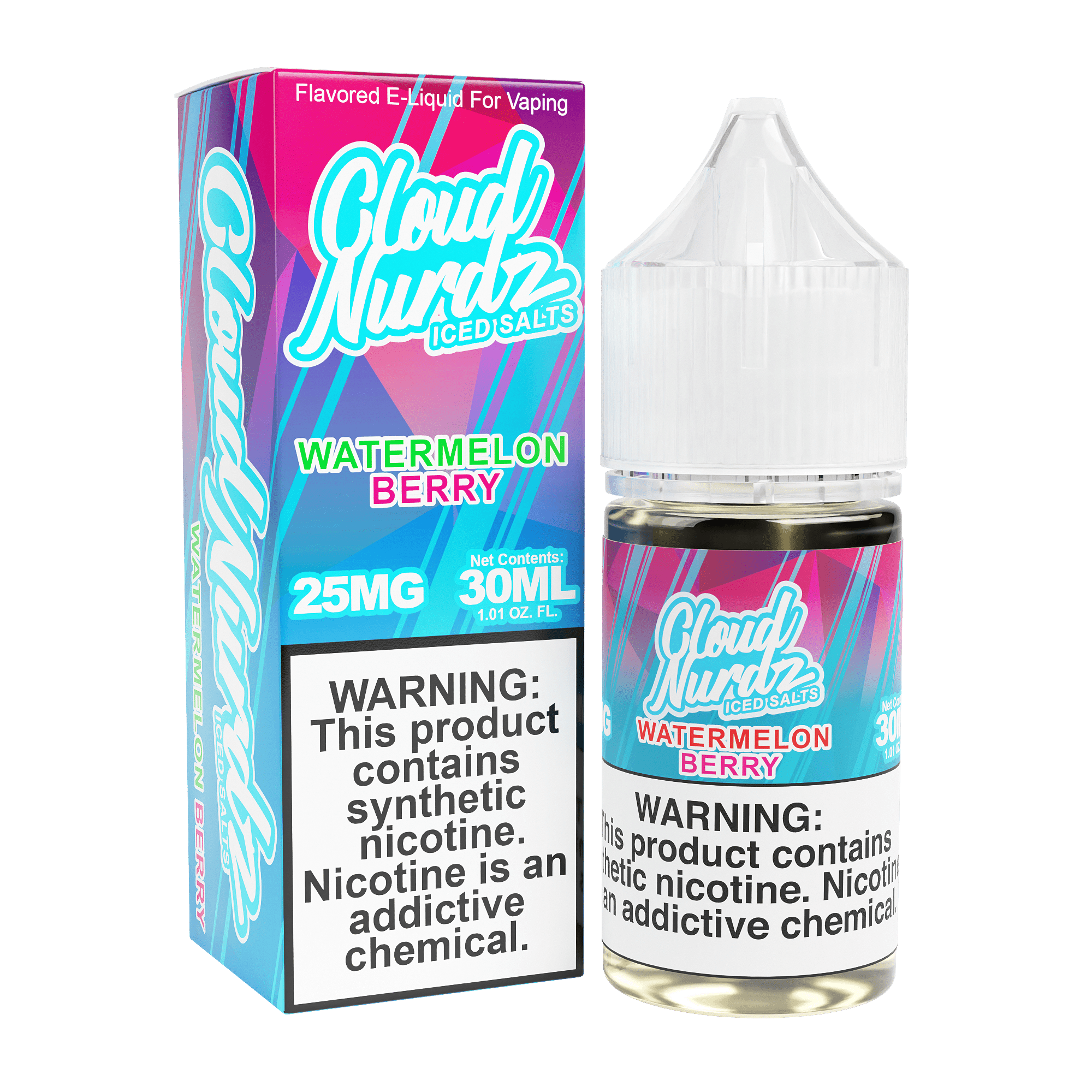 Iced Cloud Nurdz Salt IcedWatermelonBerry Vape Juice best in dubai