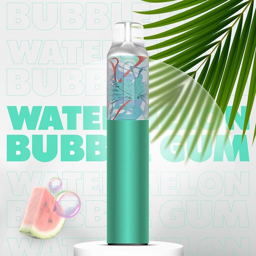 watermelon Bubble Gum Disposable Dubai Vape 2000 Puffs