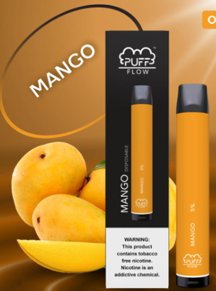 Puff Flow 1800 mango Disposable best vape in dubai