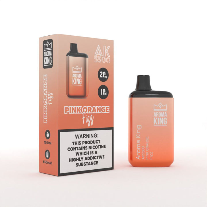 Aroma King Metallic PinkOrangefizz vape in dubai