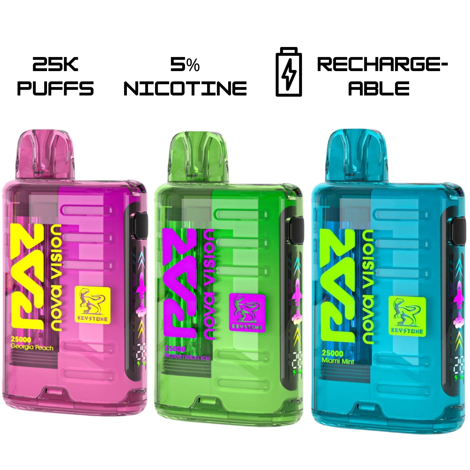 Raz Nova Vision 25000 Puffs Disposable Vape main image