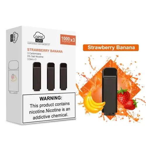 Strawberry Banana Vape Pod 3pcs/pack