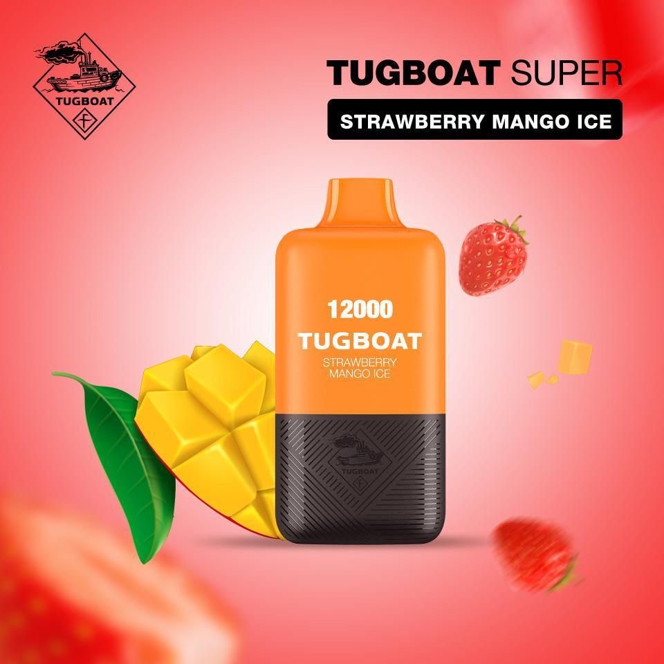 Tugboat Super strawberrymangoice  Disposable best vape in dubai