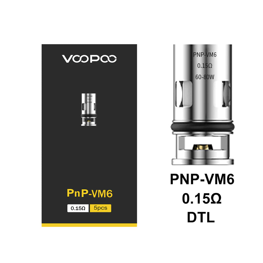 VooPoo PNP Vape Coils VM6 best in dubai