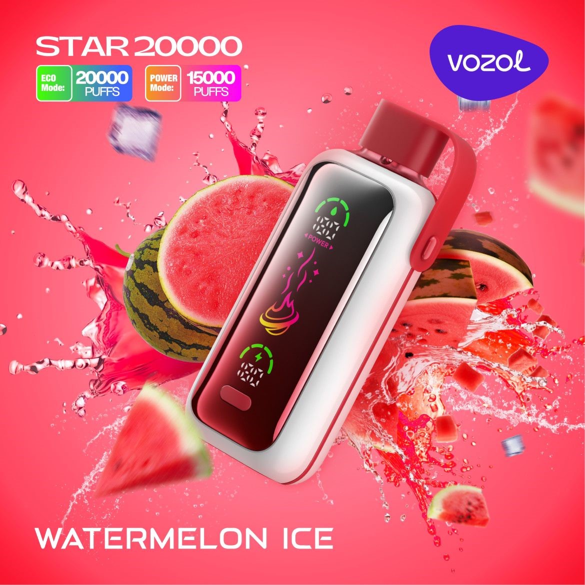 VOZOL Star 20000 Puffs Disposable Vape 5% 50mg Nic 7 Flavors