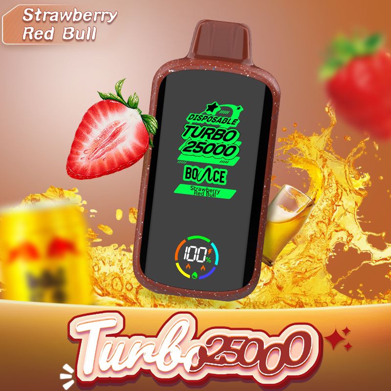 Bounce Turbo 25000 Puffs Disposable Vape 5% 50mg Nic