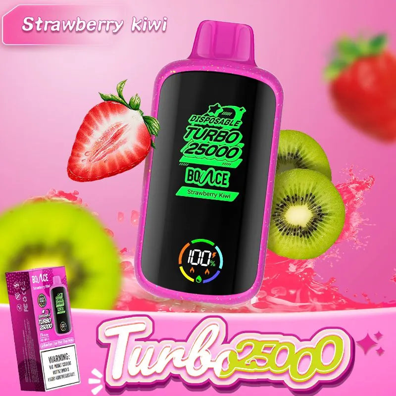 Bounce Turbo 25000 Puffs Disposable Vape 5% 50mg Nic