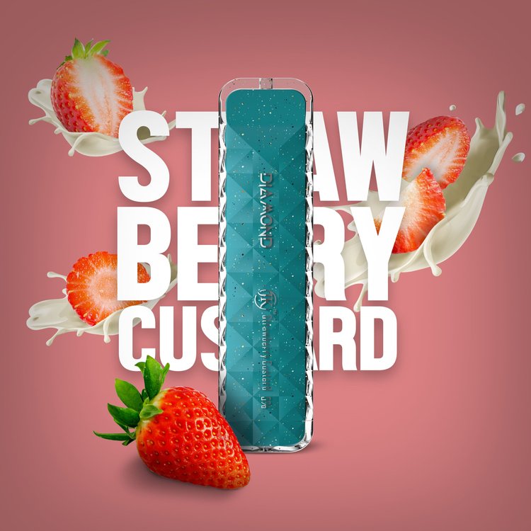 Air Bar Strawberry Custard Dubai Vape