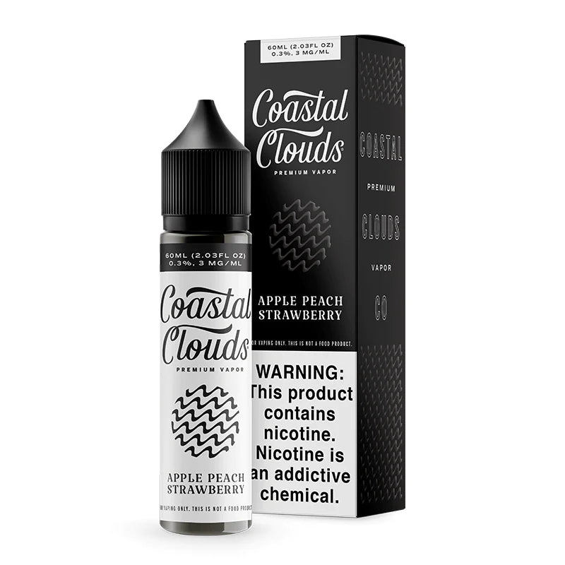 Coastal Clouds applepeach strawberry Vape Juice in dubai