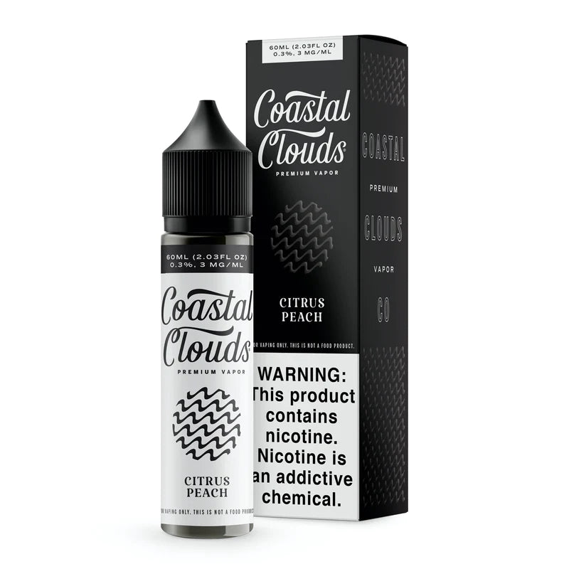 Coastal Clouds cirtruspeach Vape Juice in dubaii