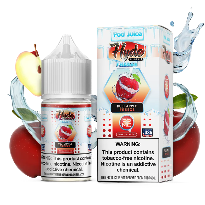 Pod Juice X Hyde FUJIAPPLEFREEZE  Vape Salt best in dubai