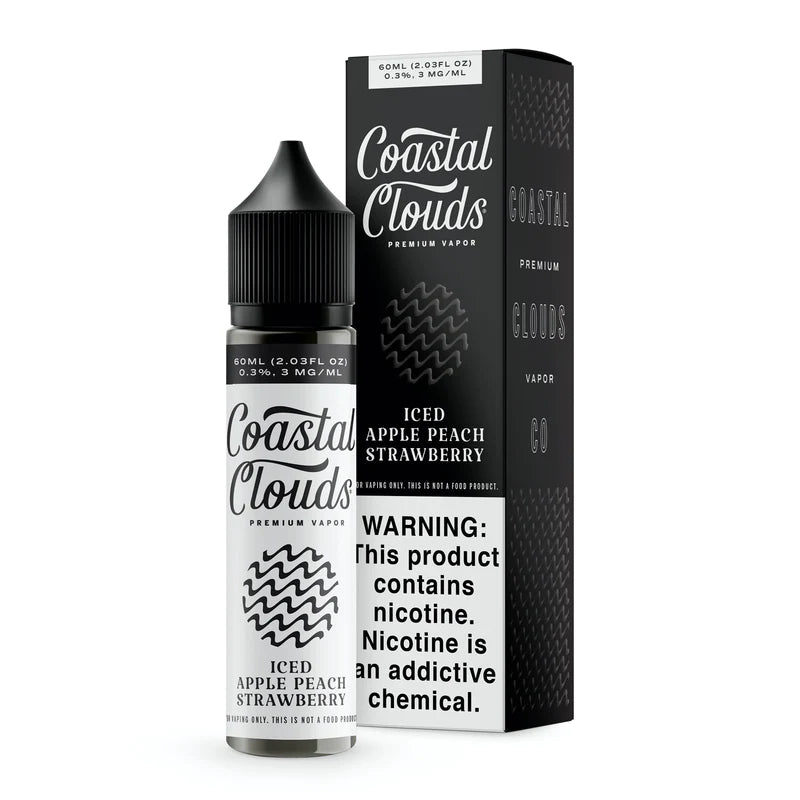 Coastal Clouds best icedapplepeachstrawberry Vape Juice in dhubaii