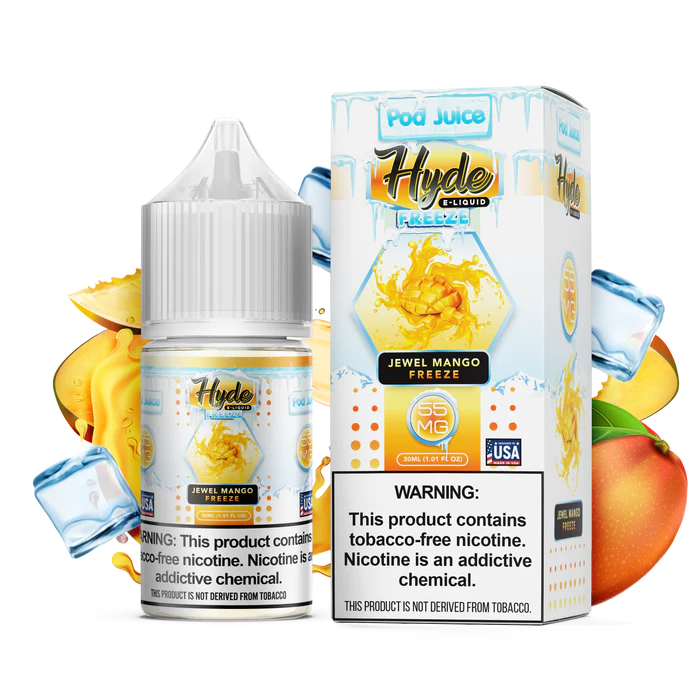 Pod Juice X Hyde JEWELMANGOFREEZE Vape Salt best in dubai