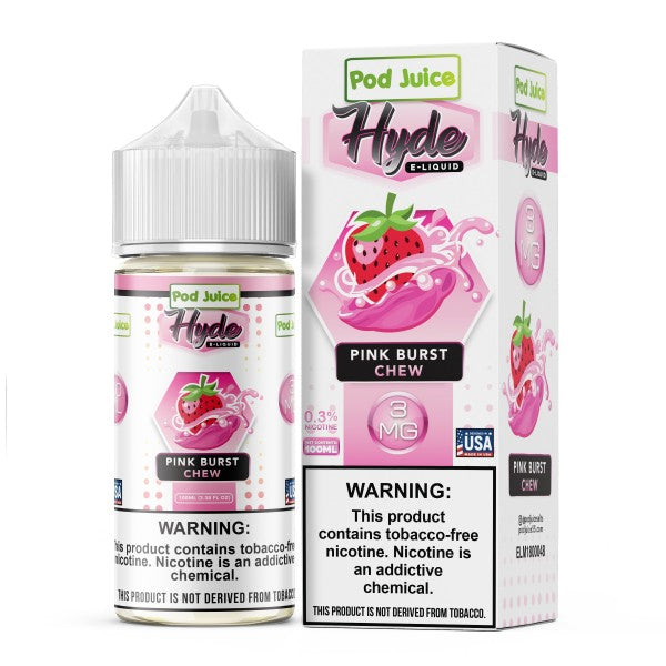 Pod Juice X Hyde  pinkburstchew Vape Salt best in dubai