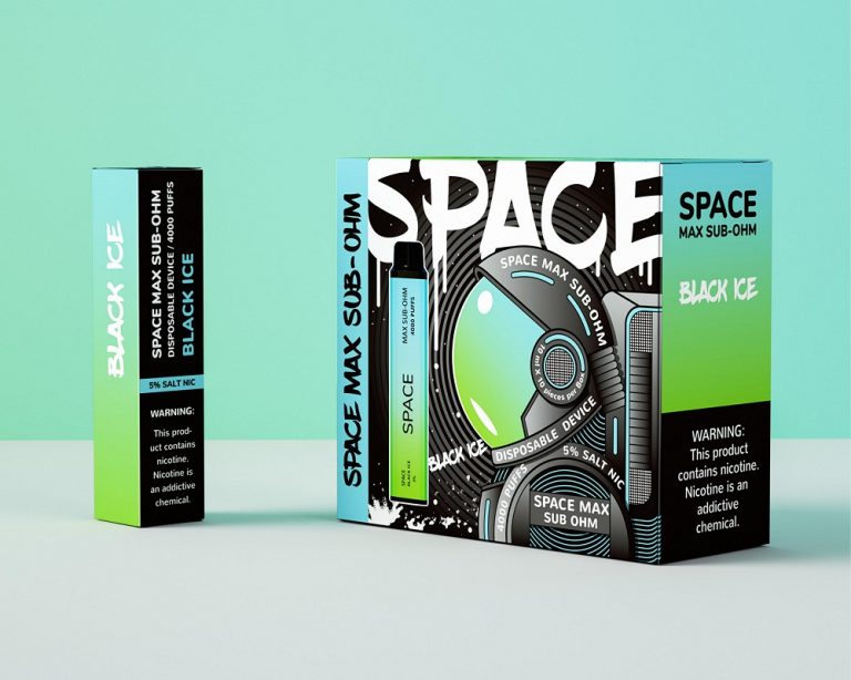 Space Max blackice  Disposable Vape best in dubai