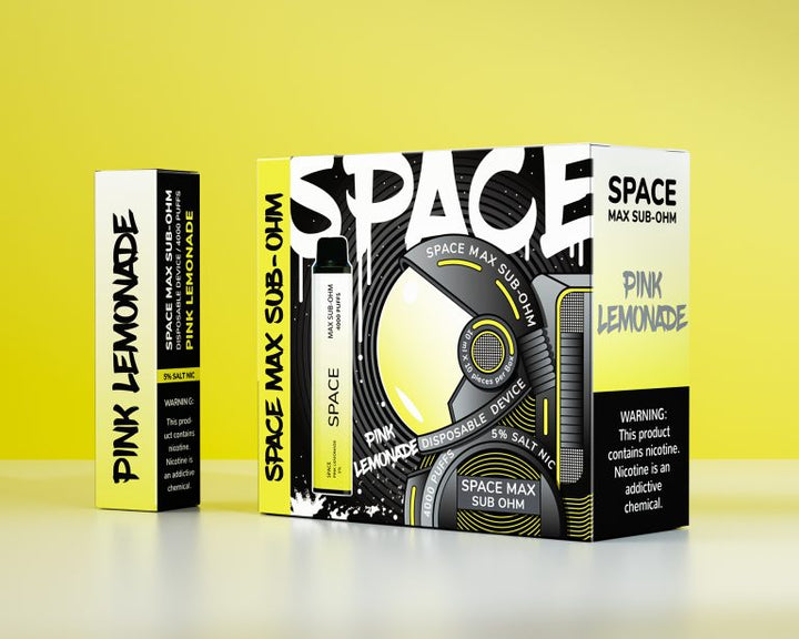 Space Max pinklemonade Disposable Vape best in abu dhabi