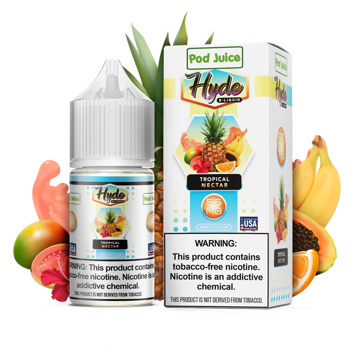 Pod Juice X Hyde tropicalnectar  Vape Salt best in dubai