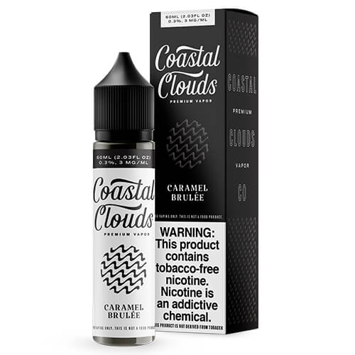 Coastal Clouds caramelbrulee Vape Juice in dubaii